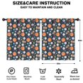 thumbnail image 2 of Blackout Kids Curtains,Baseball Football Pattern Childrens Insulated Curtains Set Of 2,Bedroom Essentials,Toddler Room Decor 52"x63", 2 of 5