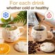 thumbnail image 4 of Taza de café de cerámica, diseños de animales, hermosa cerámica esmaltada, taza de café novedosa con diseño de alpaca 380 ml, cerámica de alta calidad, regalo único para amigos, familiares o niños, 4 of 5