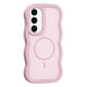 thumbnail image 1 of For Samsung Galaxy S25 S24 Case Compatible with MagSafe TPU + PC Phone Back Cover Skin Touch Wave Sh, 1 of 5