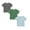 Light Blue & Green & Dark Gray, variant on Gelikeya 3 Packs T Shirts Toddler Kids Boys Girls Shirts Sollid Color Short Sleeve Cotton Tops Back to School Breathable Summer Clothes