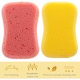 thumbnail image 3 of GOOHOCHY 8 esponjas exfoliantes de doble cara para baño y ducha, ideales para limpiar el cuerpo., 3 of 8