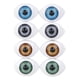 thumbnail image 2 of 4 pares de ojos ovalados de plástico de 12 mm para Dollfie que hacen bricolaje Accs, 2 of 9