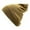 Khaki, variant on Warm Winter Beanies Hat Cap Men Women Toboggan Cuffed Soft Knit Khaki