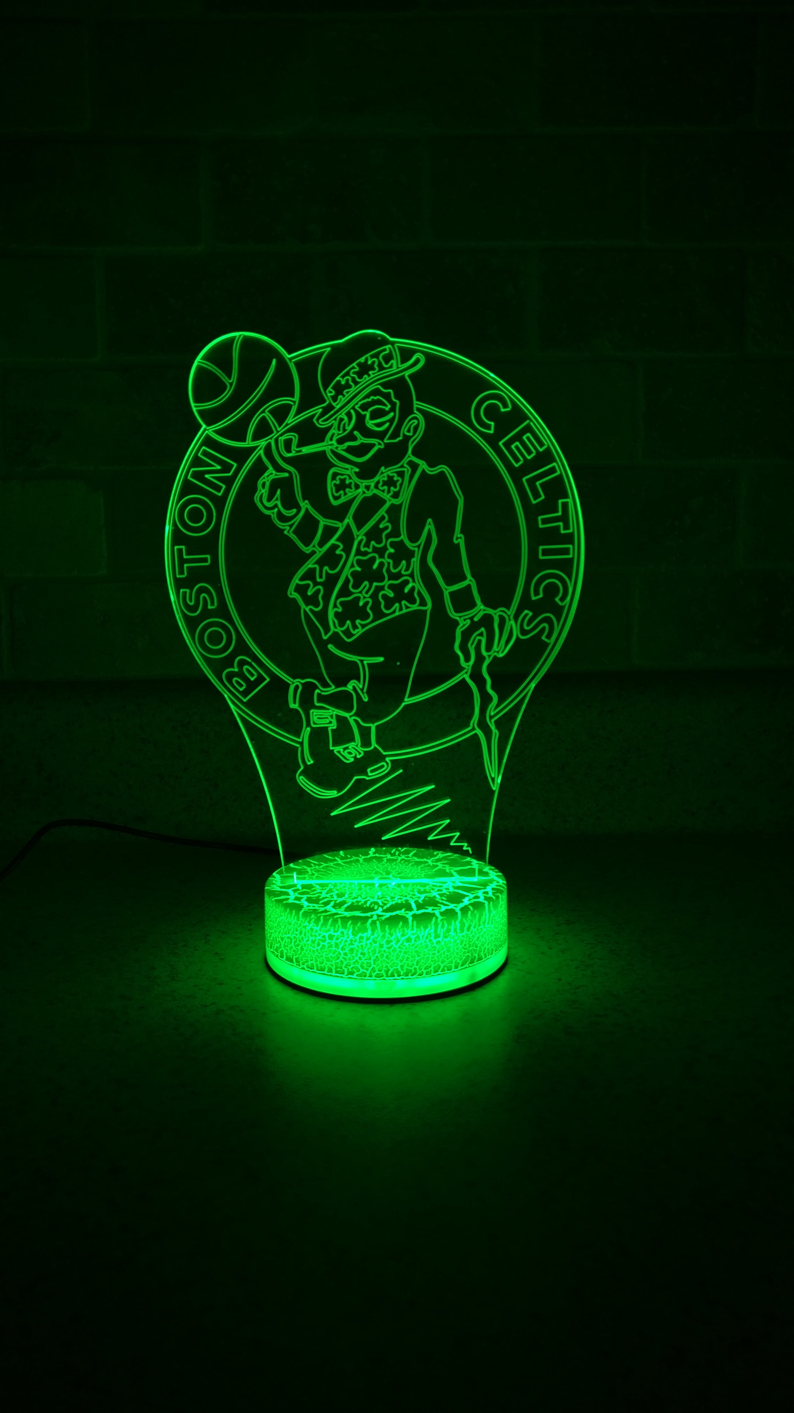 Basketball 3D Night Light Color Changing Illusion Lamp Birthday Gift 