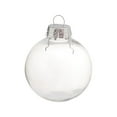 thumbnail image 1 of 6 bolas navideñas transparentes colgantes para adornos navideños 6cm Argenta, 1 of 9