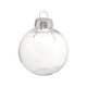 thumbnail image 1 of 6 piezas de adornos de bolas navideñas transparentes para fiestas, adornos navideños para 6cm Argenta, 1 of 9