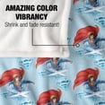 thumbnail image 4 of Superman Arctic Warrior Officially Licensed Silky Touch Super Soft Throw Blanket 36" x 58", 4 of 8