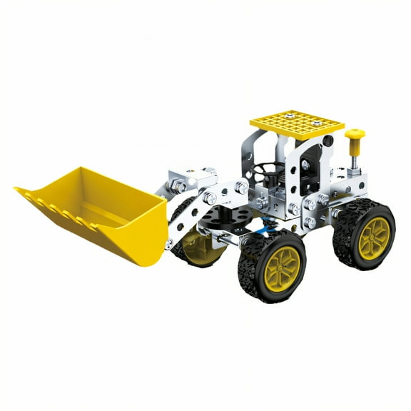 BESTSKY Stem Toys for 5 Year Old,Metal Components Building Blocks,Gentle Push Toy Building Sets