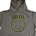 thumbnail image 2 of Nirvana Unisex Pullover Hoodie: Inverse Happy Face, 2 of 2
