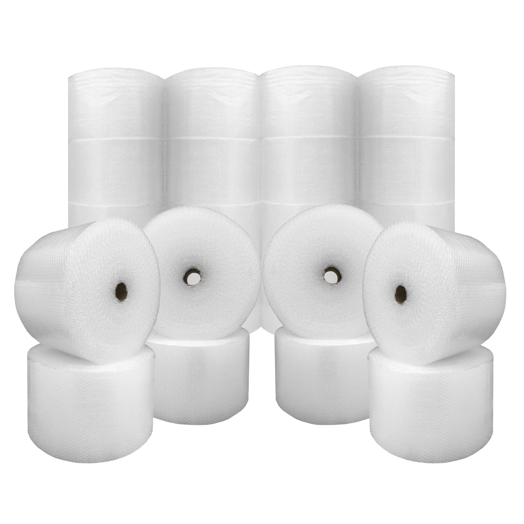 UOFFICE 12 Bubble Rolls 350' x 12" wide - Small Bubble 3/16" Wrap - 4200' in Total