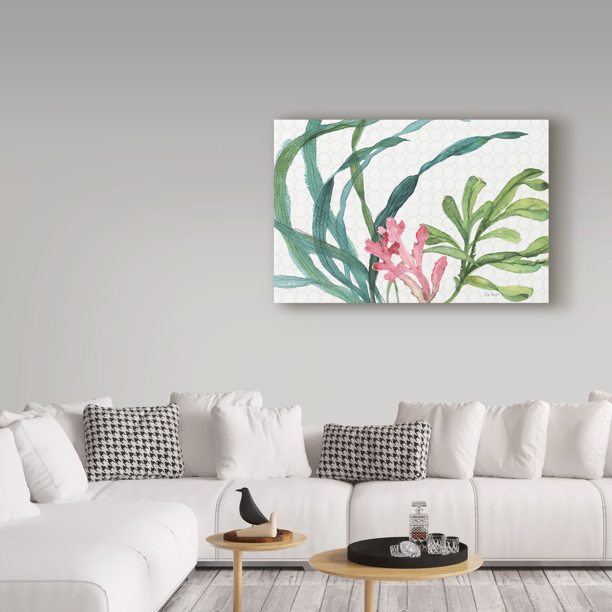 Trademark Fine Art Floral Canvas Art ' Mixed Greens Xvii ' by Lisa Audit