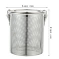 thumbnail image 3 of EeaseCA 1 Pc Stainless Steel Brine Basket Useful Seasoning Ball Spice Filter (Silver), 3 of 9