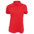 thumbnail image 1 of Fruit Of The Loom - Polo de manga corta transpirable modelo Performance para mujer (Rojo), 1 of 1