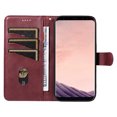 thumbnail image 4 of Phone Case for Samsung Galaxy S8 Magnetic PU Leather Card Slots Durable Wallet Cover, 4 of 5