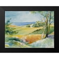 thumbnail image 2 of Loreth, Lanie 24x19 Black Modern Framed Museum Art Print Titled - Distant Ocean View, 2 of 5