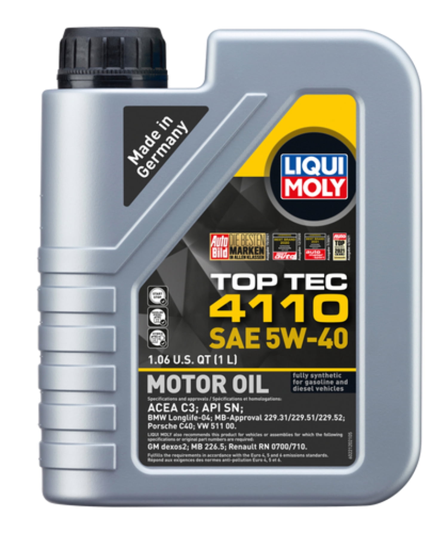 メンテナンス LIQUI MOLY TOP TEC 4110 5W-40 5L fb96491b-3599-41b3-95aa-