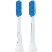 Philips Sonicare TongueCare+ Tongue Brush, 2 count HX8072/80