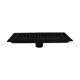 thumbnail image 2 of Coladera Lineal LUX SANY 3010KH 30 CM Negra Mate Acero Inox Anti-Insectos, 2 of 2