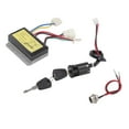 thumbnail image 3 of Brush Motor Speed Controller， Brush Motor Driver Controller DC12V 250W Speed Regulator Modulator Box For Scooter Go Karts Lawn Mowers, 3 of 8