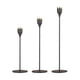 thumbnail image 1 of 3 porta de metal, candelabros para cónicas, candelabros, centro de , pieza de decoración elegante para boda en hogar, 1 of 9