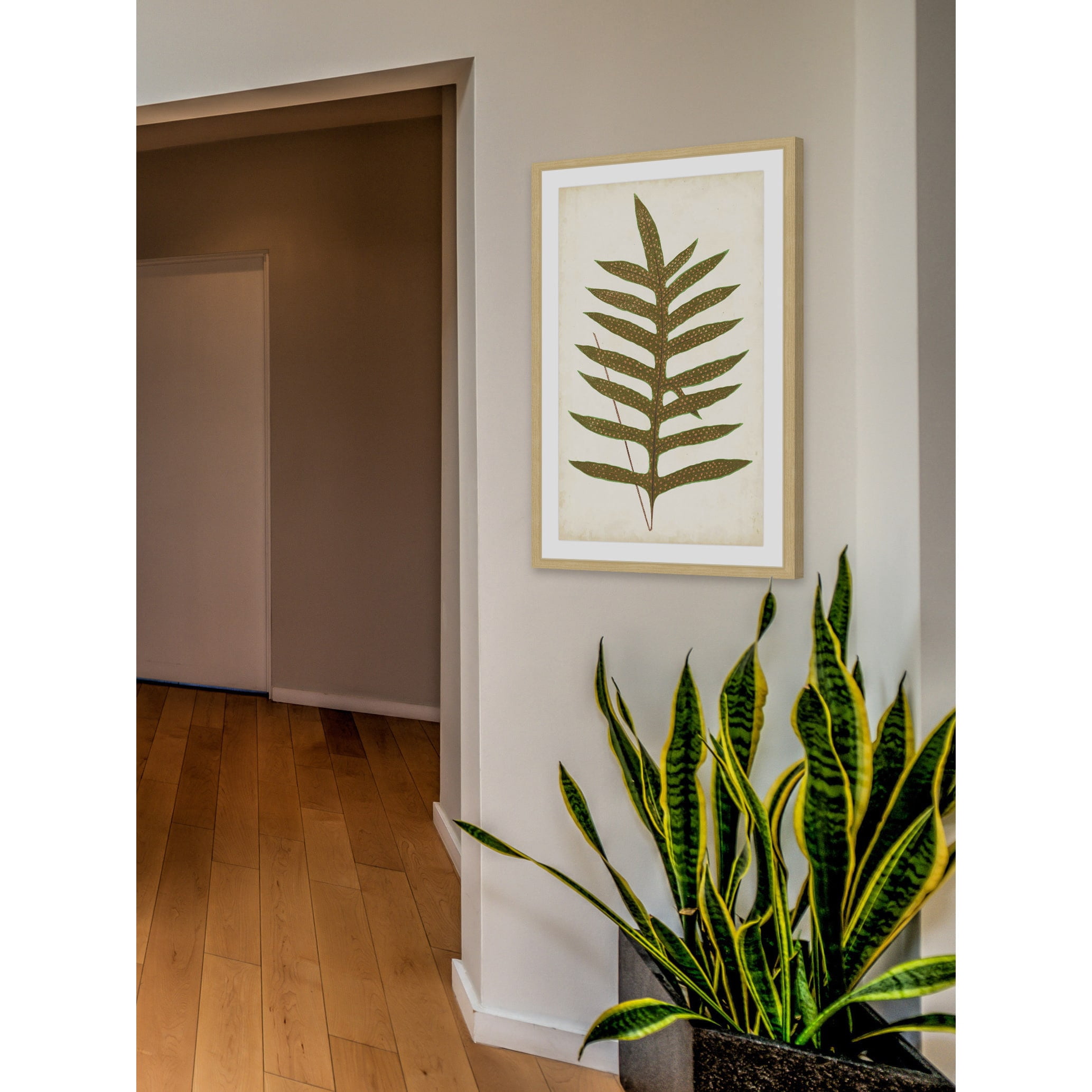 Marmont Hill "Fern Family VIII" Framed Painting Print