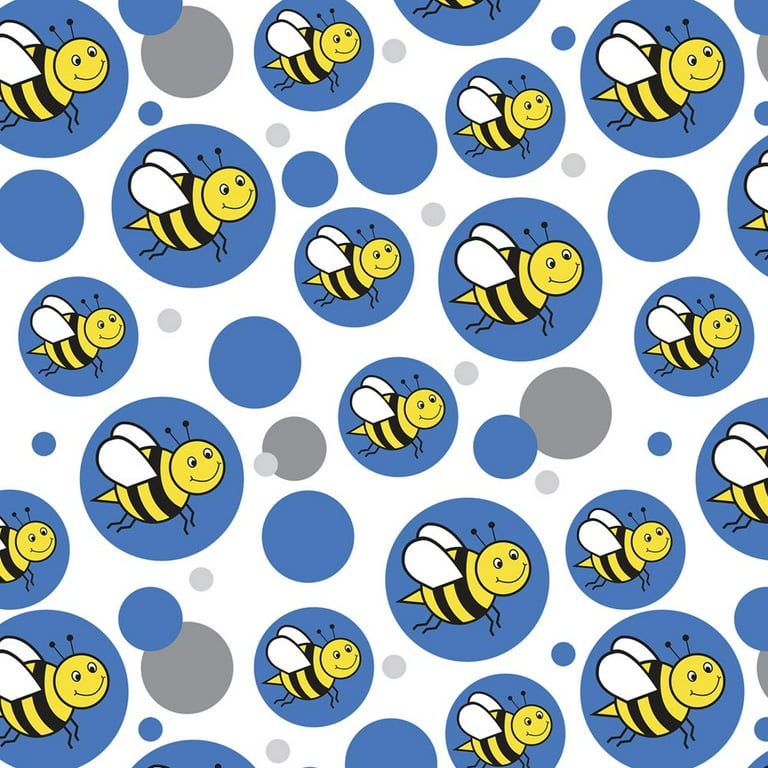 Let's Get Ready to Bumble Bee Rumble Funny Humor Premium Gift Wrap Wrapping  Paper Roll 