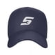 thumbnail image 5 of Gorra de béisbol lavada para hombre, gorra de camionero con logo blanco, gorra snapback, gorra de papá, gorras de golf con cierre a presión, 5 of 7