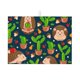 thumbnail image 1 of Fotbe Cute Hedgehogs Cactus Blue Alfombrilla de Secado para Cocina con Estampado, 18x24 Pulgadas, 1 of 7