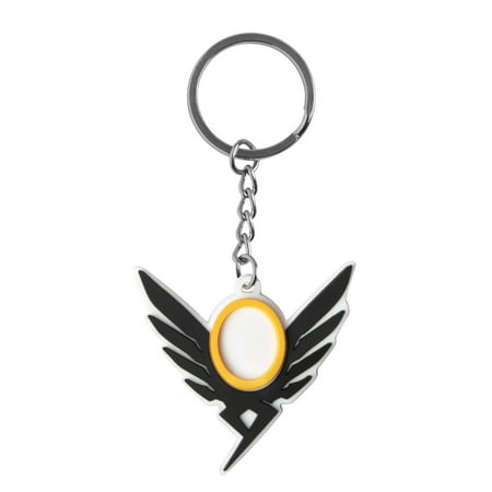 JINX Overwatch Mercy Rubber Key Chain