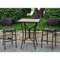 thumbnail image 1 of Pemberly Row Ensemble Pub de Patio 3 Pcs en Chocolat, 1 of 1