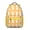Yellow-2, variant on Geometric Dog Pattern Ergonomic Backpack - Adjustable Straps & Organized Pockets