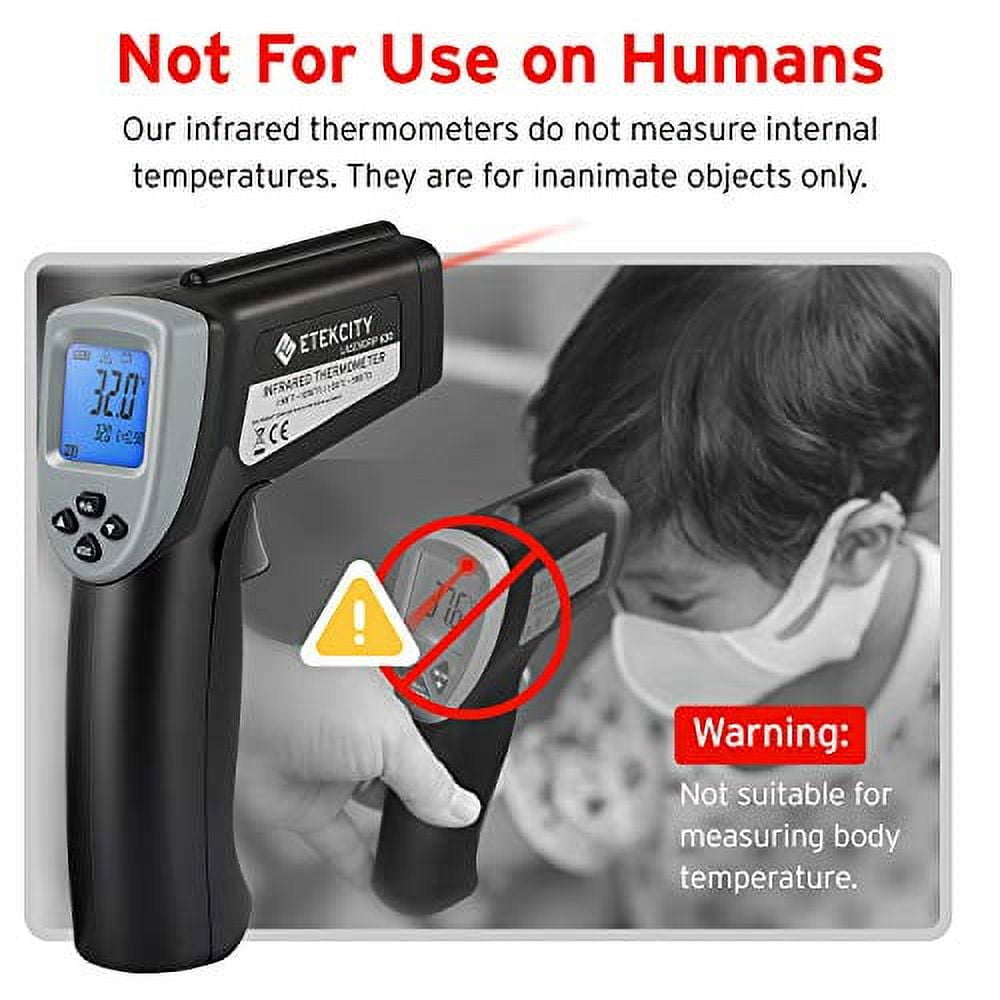 Etekcity 1022D Dual Laser Digital Infrared Thermometer Temperature -  Walmart.com