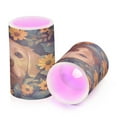 thumbnail image 7 of Yayeee Flameless Candles with Remote Flickering Battery Operated Multi Color Changing, Flowers and Dog, 7 of 7