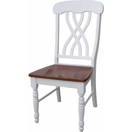 International Concepts Latticeback Chairs, Set of 2, Multiple Finishes