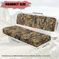 thumbnail image 7 of Jeiento UTV Seat Cover Hunting Tree Camouflage Forest Mule Bench Seat Cover Compatible with Kawasaki Mule 3000 3010 3020 4000 4010 2001-2023 2025, 7 of 7