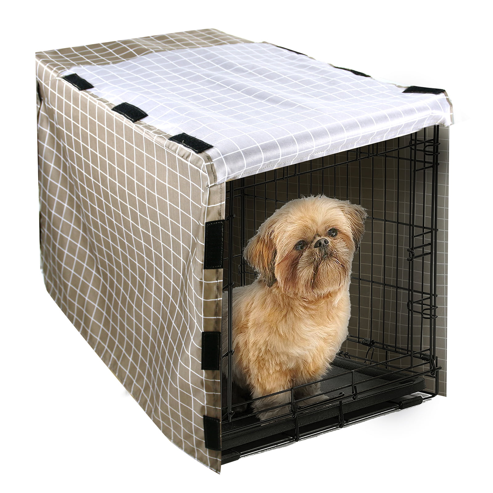 Pet Dog Cat Cage Cover Waterproof Dustproof Pet Crate Kennel Tent Outdoor 4 Size 