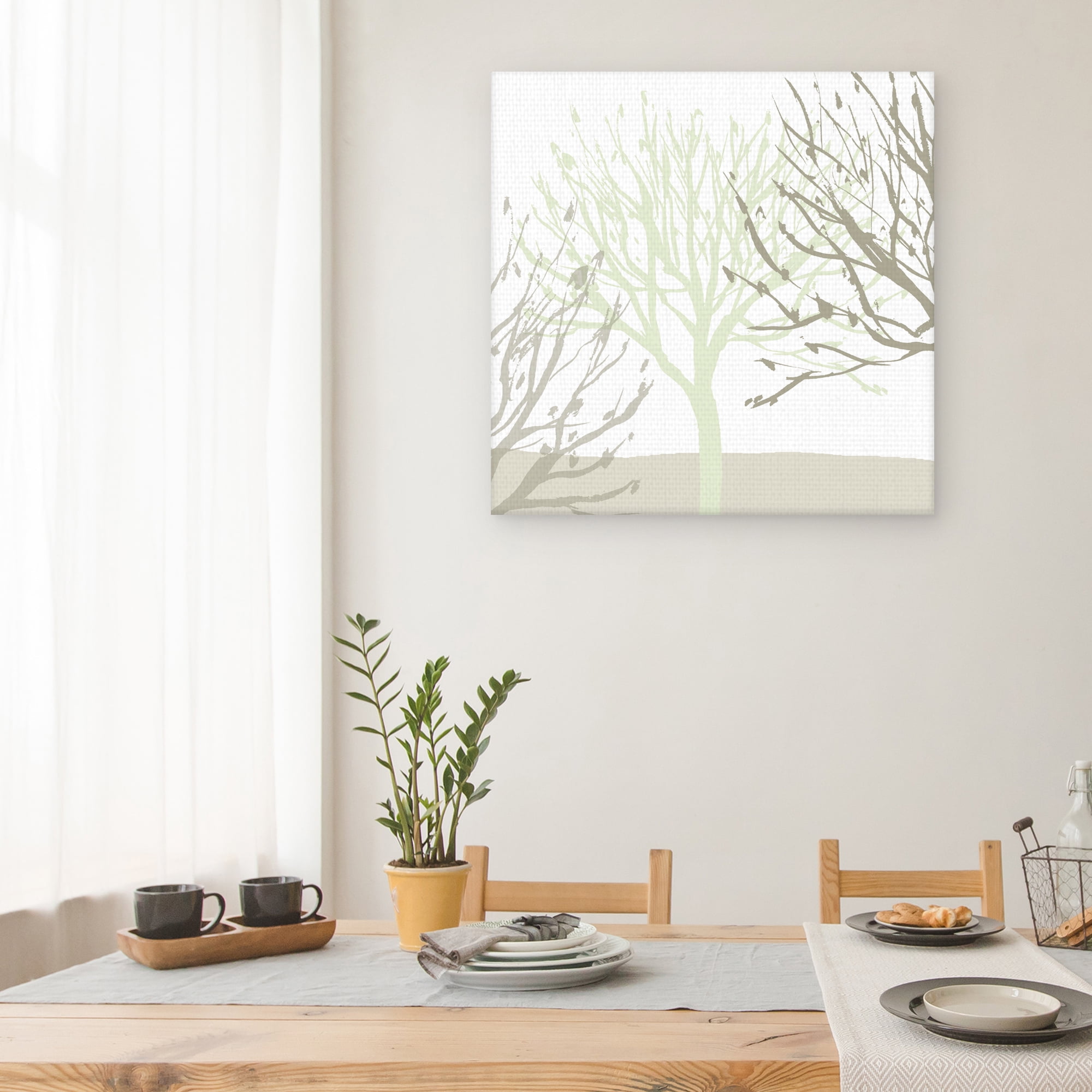 Snow Tree II by Sarah Cheyne Canvas Art Print