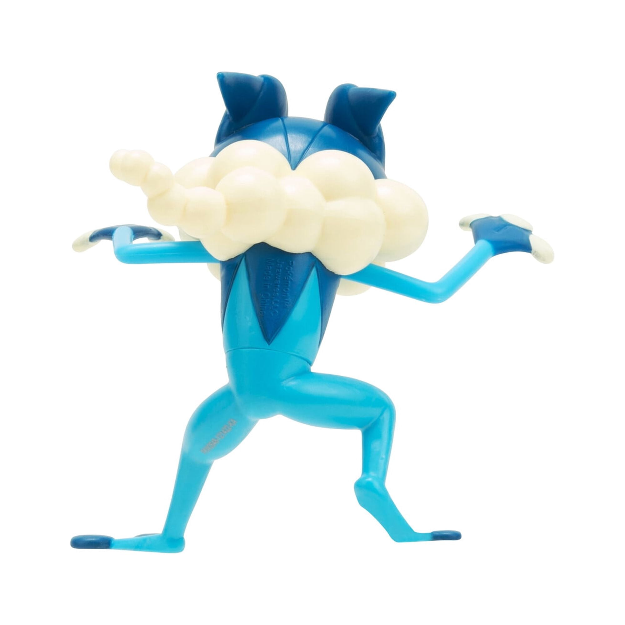Pokemon Frogadier Battle Figure - 3 inch Articulated Battle Ready Figure with Authentic Details