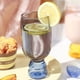 thumbnail image 4 of Vaso para bebidas, taza para helado con patas dulces y cuchara, para jugo, agua, ensalada de frutas, pudín, colores surtidos, 4 of 6