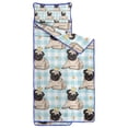 thumbnail image 2 of Pug with Crown Toddler Nap Mats for Kids Preschool,Sleeping Mat Bag or Kids,Toddler Sleeping Bag,Toddler Nap Mat or Daycare, 2 of 6