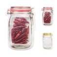 thumbnail image 3 of 3 Pcs/4 Pcs Sac de Rangement Alimentaire Transparent en Forme de Bouteille, Sac de Rangement Alimentaire en Forme de Biscuits, Organisateur de Cuisine pour Collations au Chocolat, 3 of 9