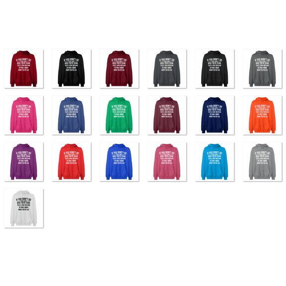 OXI Hoodie Sweatshirt - If You Don't Do Stupid Things, Basic Casual Hoodie for Men's and Women Fleece Hoodie Long Sleeve - Antiquee Cherry Small