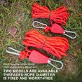 thumbnail image 5 of Outdoor Pulley Adjuster - Secure Your Tent with Ease, Outdoor Tent Fixing Device with Adjustable Pulley and Reflective Rope - Great for Camping and Hiking, Red, 5 of 5