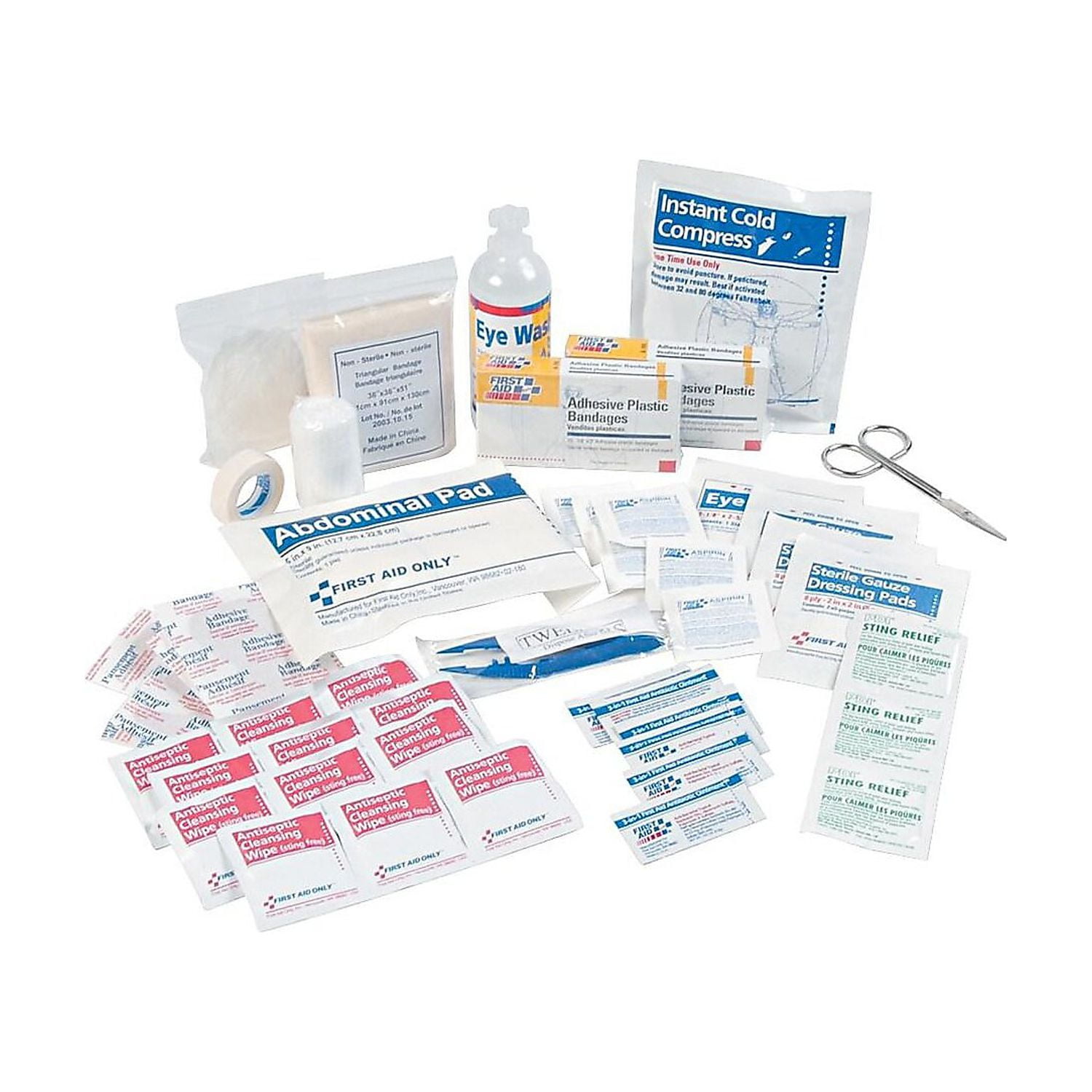 First Aid Only 25 Person First Aid Kit Refill