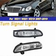 thumbnail image 5 of Car Front LH + RH Door Mirror Turn Signal Light for W211 W221 07-10 A2198200521 A2198200621, 5 of 5