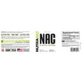 thumbnail image 3 of NutraBio N-Acetyl Cysteine Supplement (NAC) - 150 Grams Powder, 600mg Serving - Powerful Anti-Oxidant - Immune Support - No Fillers - Non-GMO - Gluten Free, 3 of 8