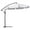 White, variant on Outsunny 9FT Offset Hanging Patio Umbrella Cantilever Umbrella, White