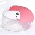 thumbnail image 1 of FUTUREORYY 1Pack Pink Reptile Pet Habitat Box with Basking Platform and Swimming Area, 1 of 6
