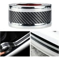 thumbnail image 1 of Protector de umbral de puerta de coche de fibra de carbono universal Protector de etiqueta autoadhesiva para SUV, camión, protectores de entrada de puerta, 5 * 100 cm, plateado JFHHH pequeña, 1 of 4