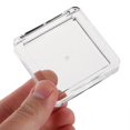 thumbnail image 4 of Makeup Use Transparent Highlighter Box Single Layer Square 3Pcs Set, 4 of 5